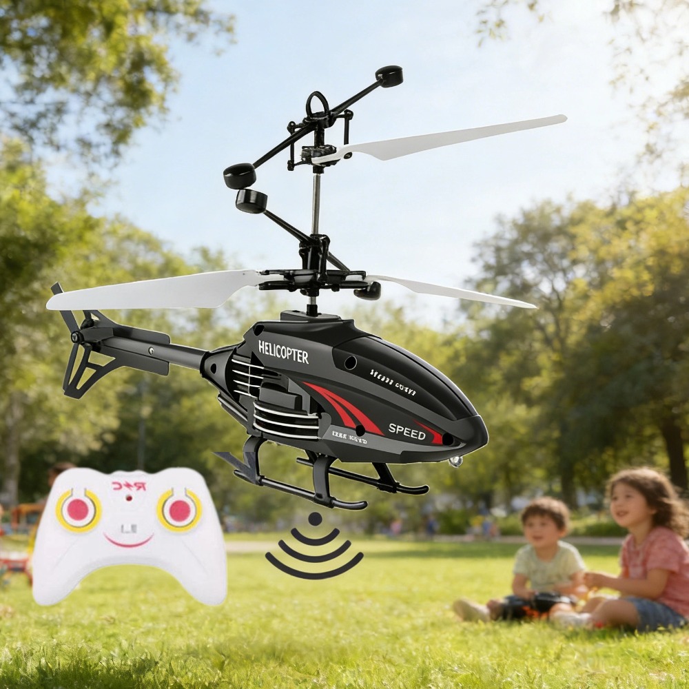 誘導ヘリコプターおもちゃ充電式ミニ RC ドローンリモート安 - Kids Toys Helicopter のレビューと価格