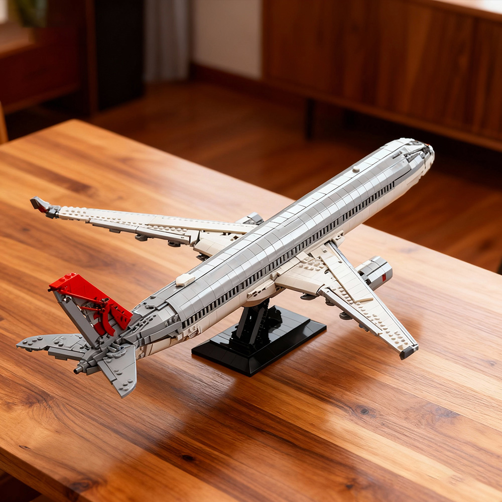 Gobricks MOC カタール航空エアバス A350-1 - Kids Toys Qatar のレビューと価格