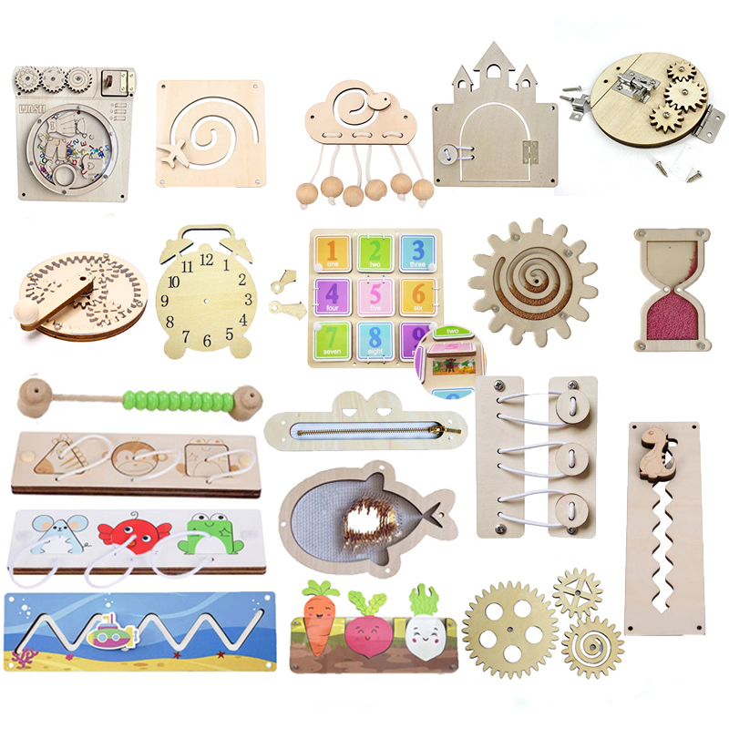 子供のためのビジーボードの付属品,子供のためのモンテッソーリ - Kids Toys 2 Year Old のレビューと価格