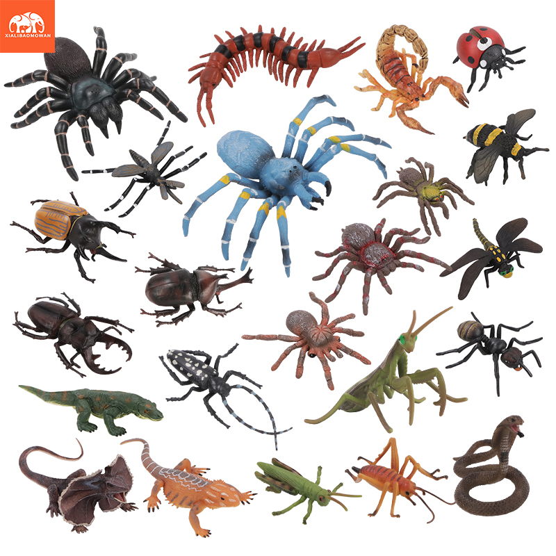 教育用シミュレーション昆虫&野生動物アクションフィギュアセッ - Kids Toys Packaging のレビューと価格