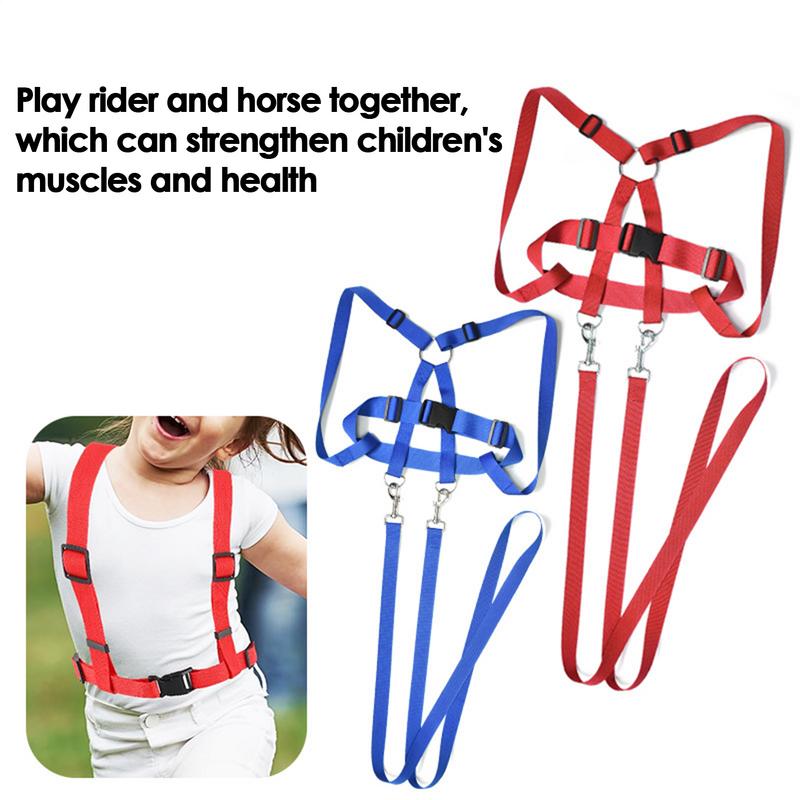 安全な馬ハーネス馬リード子供のおもちゃ耐摩耗性乗馬機器屋外活 - Kids Toys Horse のレビューと価格