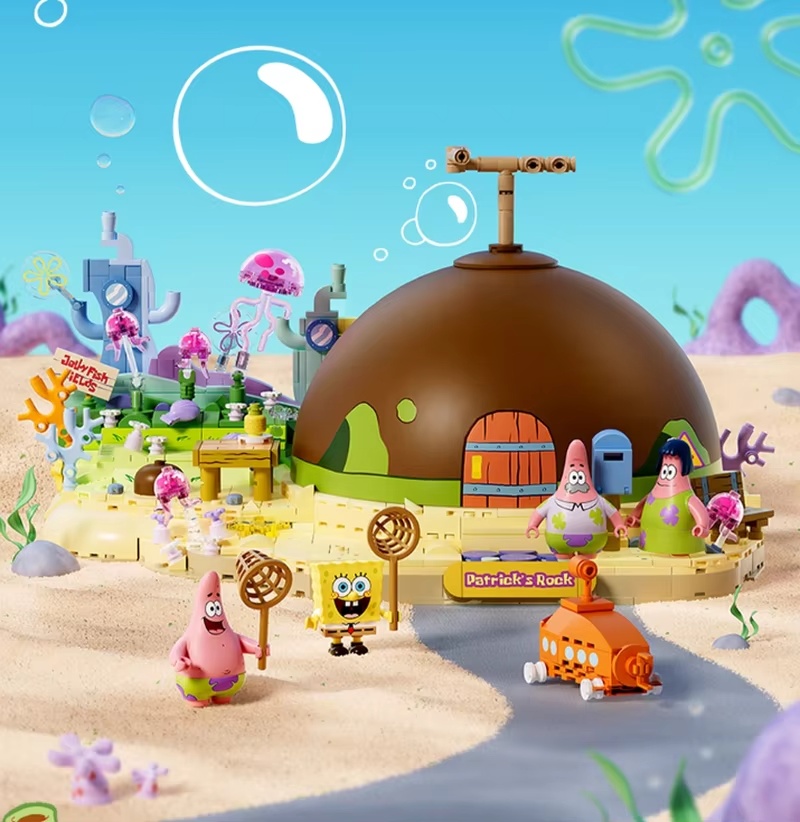 エリアックス スポンジボブ ビキニボトム ビルディングブロッ - Kids Xbox Toys のレビューと価格