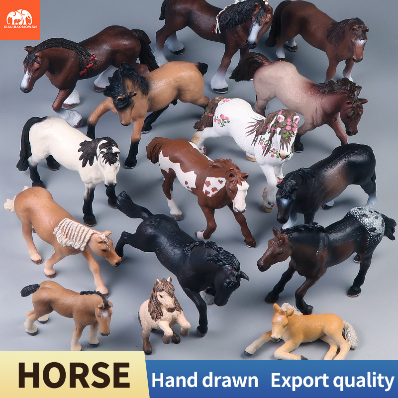 翼のある馬モデルアクションフィギュア - シミュレーション家 - Kids Toys Horse のレビューと価格