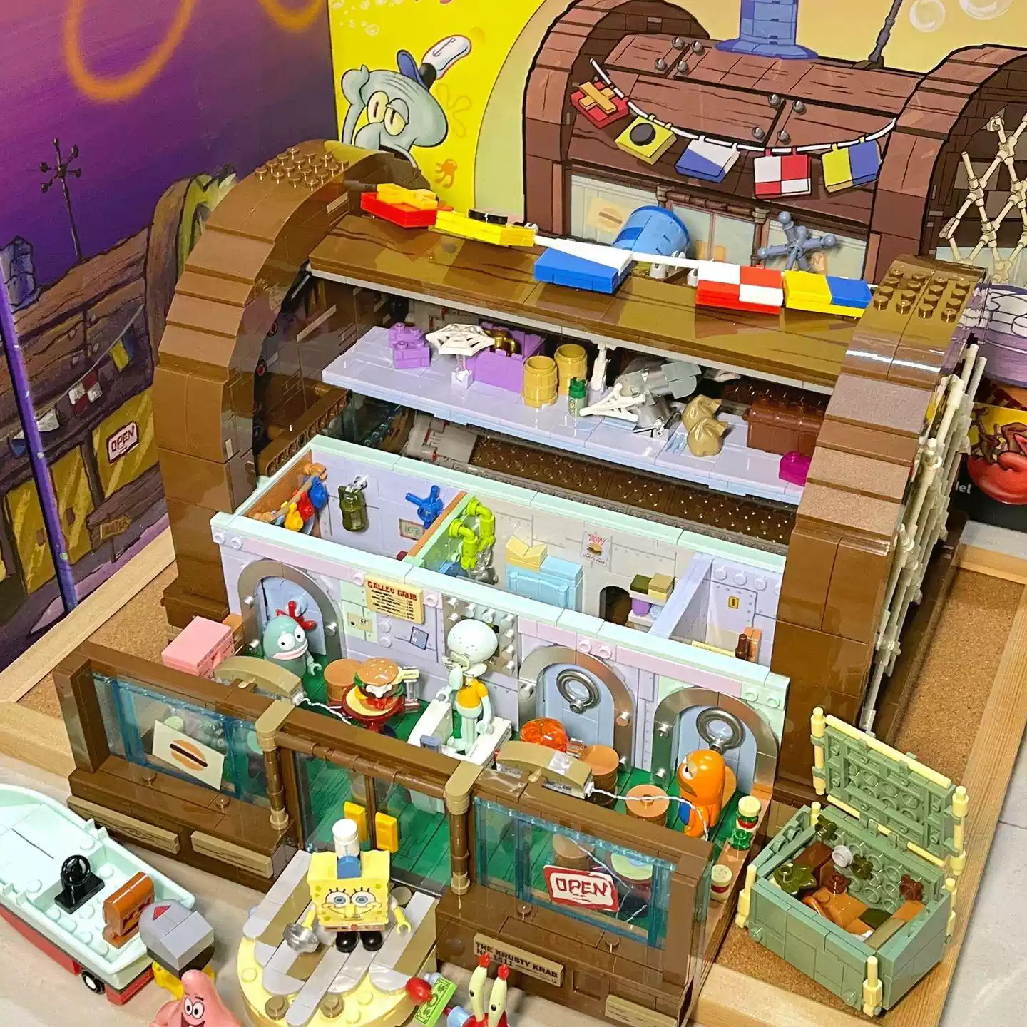 スポンジボブ クラスティクラブ エリアX 組み立てブロックセ - Kids Xbox Toys のレビューと価格