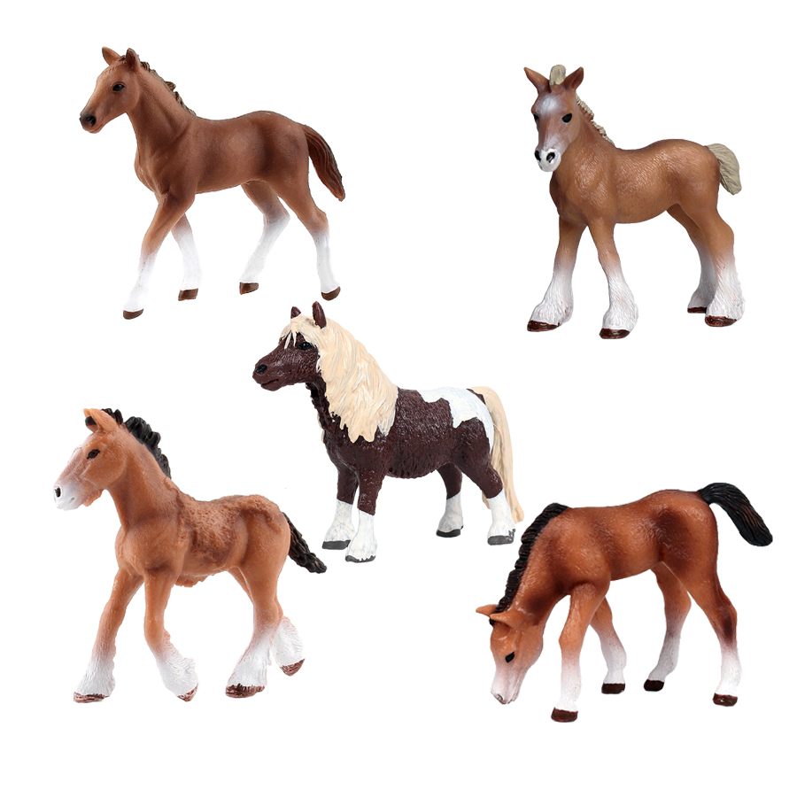 プラスチック製の馬の置物,子供向け,arabianフィギュア - Kids Toys Horse のレビューと価格