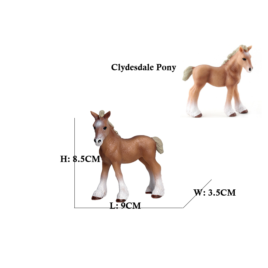 プラスチック製の馬の置物,子供向け,arabianフィギュア - Kids Toys Horse のレビューと価格
