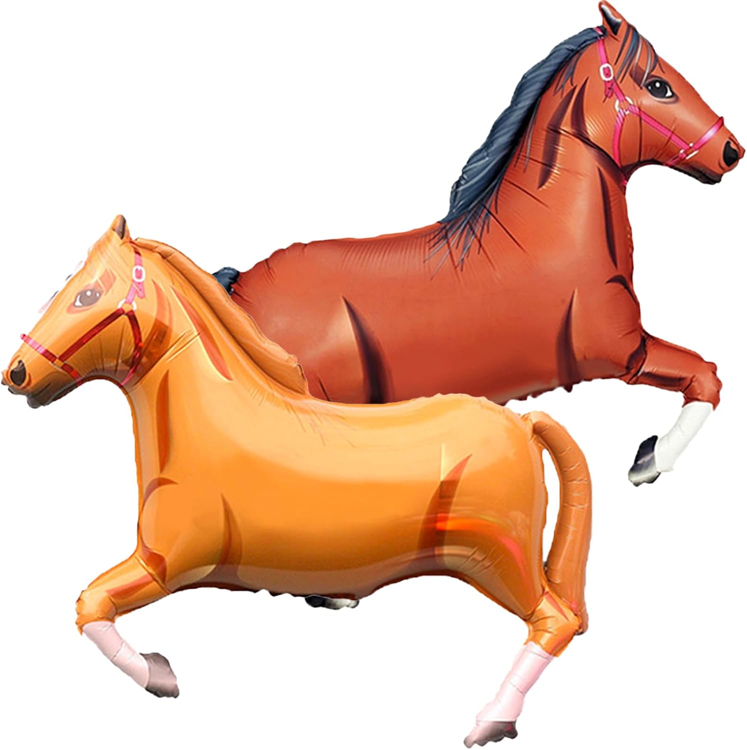 馬のホイルバルーン ウェスタンカウボーイテーマパーティー飾り - Kids Toys Horse のレビューと価格