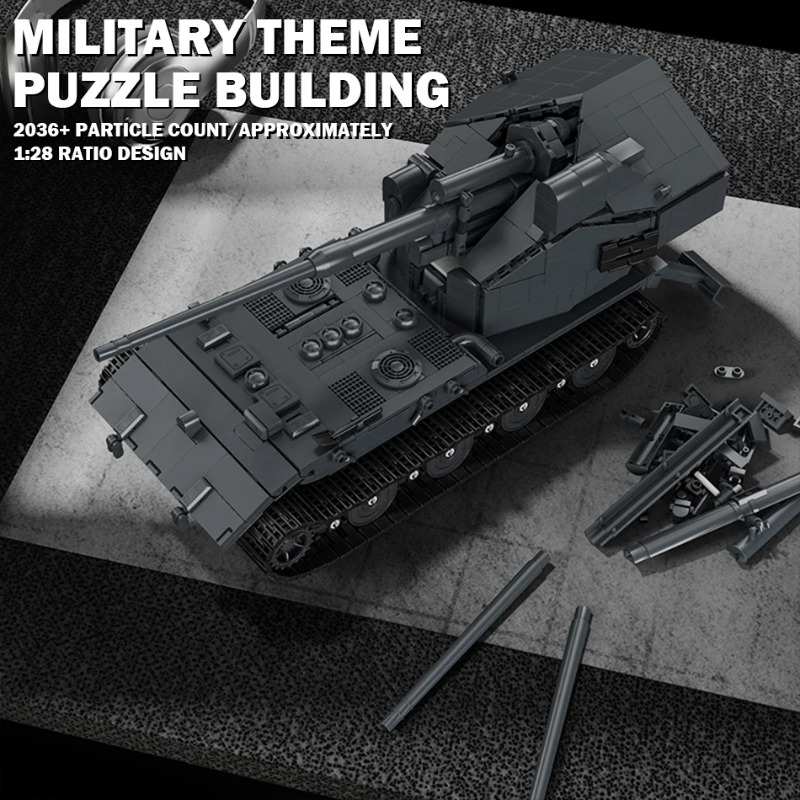 第二次世界大戦の軍用戦車E100重戦車組み立てブロック ティ - Kids Xbox Toys のレビューと価格