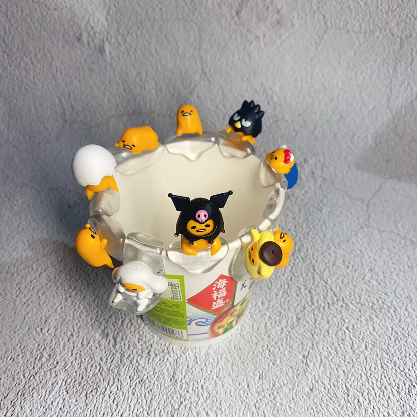 サンリオ ぐでたま カップエッジ ミニフィギュア ブラインド - Kids Toys Under 1 Year のレビューと価格