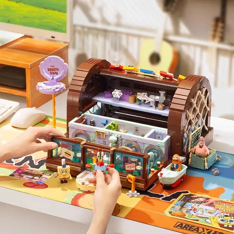 スポンジボブ クラスティクラブ エリアX ビルディングブロッ - Kids Xbox Toys のレビューと価格