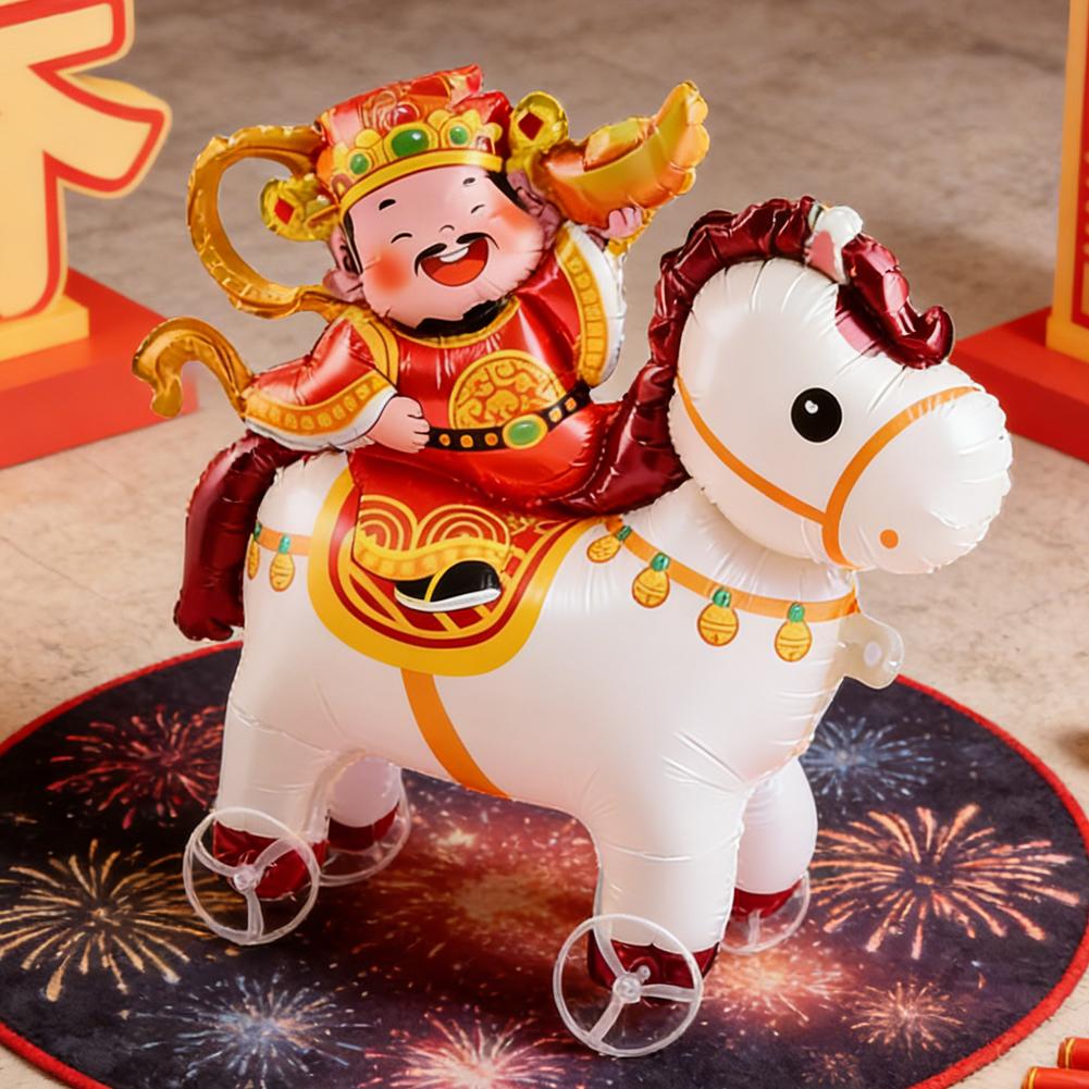 漫画動物テーマ 3D バルーン馬テーマ誕生日フィルム装飾複数 - Kids Toys Horse のレビューと価格