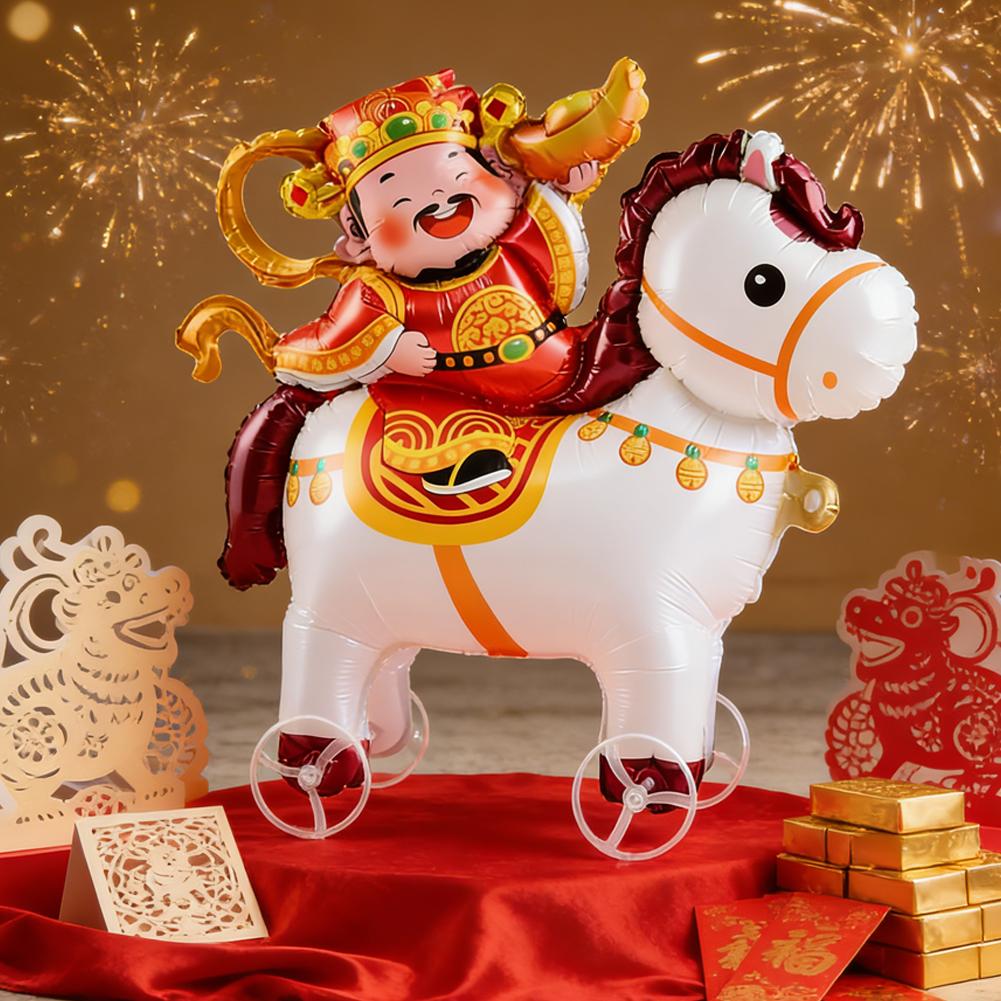 漫画動物テーマ 3D バルーン馬テーマ誕生日フィルム装飾複数 - Kids Toys Horse のレビューと価格