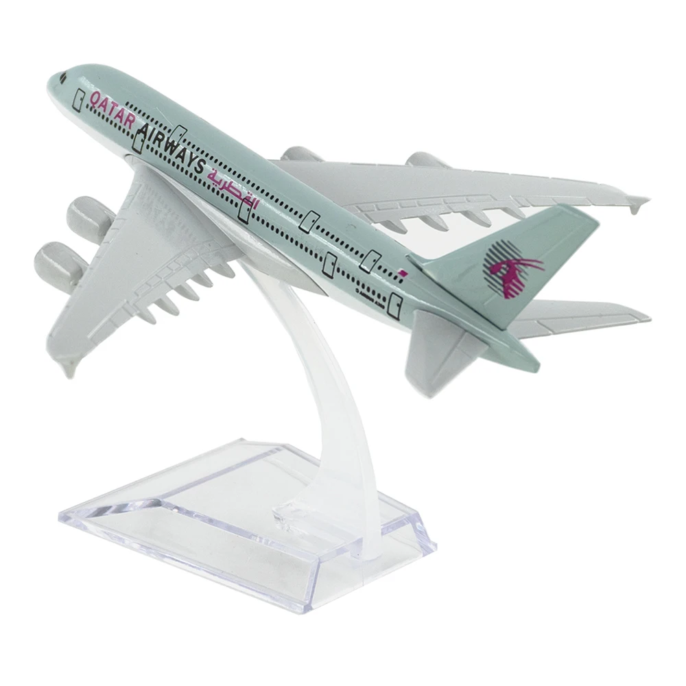 1/400 エアバス a380 カタール航空航空機モデル 1 - Kids Toys Qatar のレビューと価格