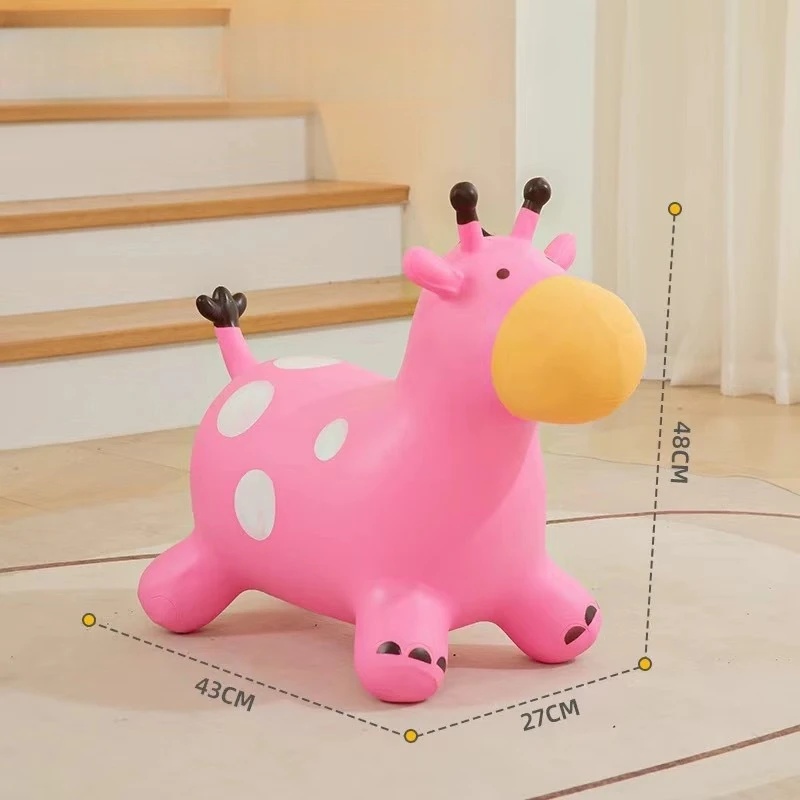 厚手のPVC製インフレータブル乗馬玩具、子供用ホッピングジャ - Kids Toys Horse のレビューと価格