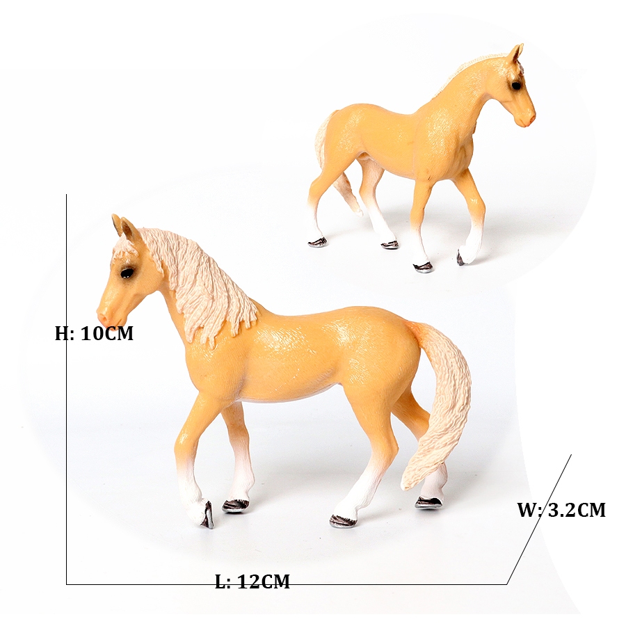 馬,農場,動物の置物,おもちゃ,馬のプレイセット,アクション - Kids Toys Horse のレビューと価格