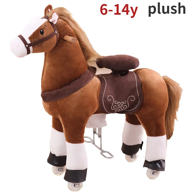 マルチカラーの跳ねる馬、大きな赤ちゃん用おもちゃ、インタラク - Kids Toys Horse のレビューと価格