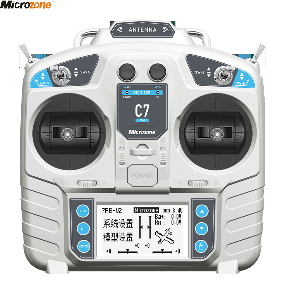 MicroZone MC7コントローラー C7 MINI送信 - Rc Helicopter Mini のレビューと価格