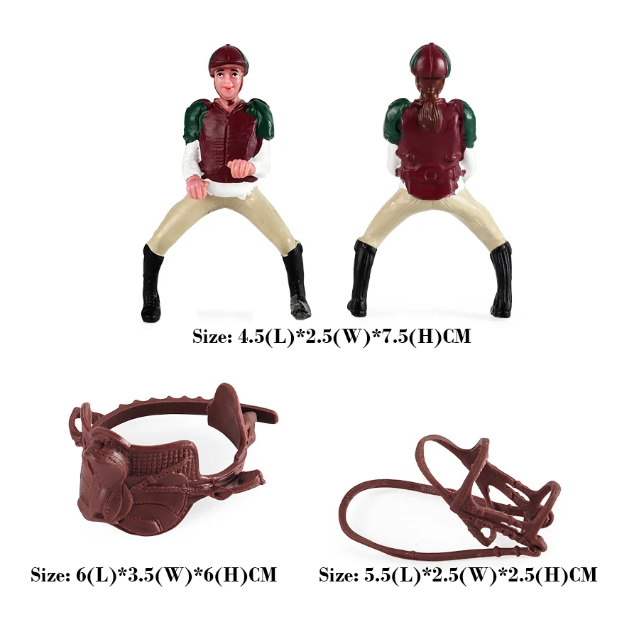 おもちゃの馬 乗馬ライダー 馬プレイセット 家畜 アクション - Kids Toys Horse のレビューと価格