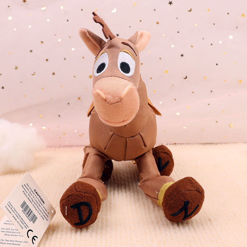 ファブリックブルズアイトイストーリーぬいぐるみ子供用馬ぬいぐ - Kids Toys Horse のレビューと価格