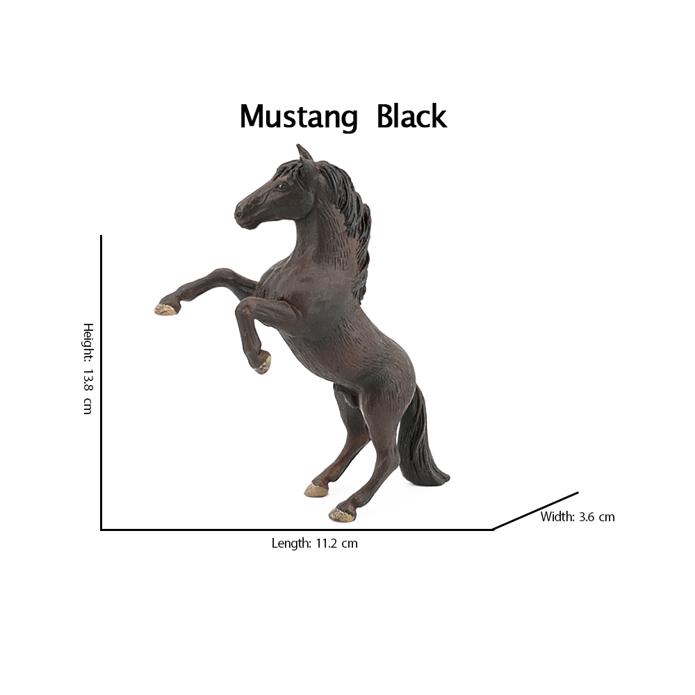 プラスチック製の家畜の置物,子供のおもちゃ,馬の置物,マスタ - Kids Toys Horse のレビューと価格