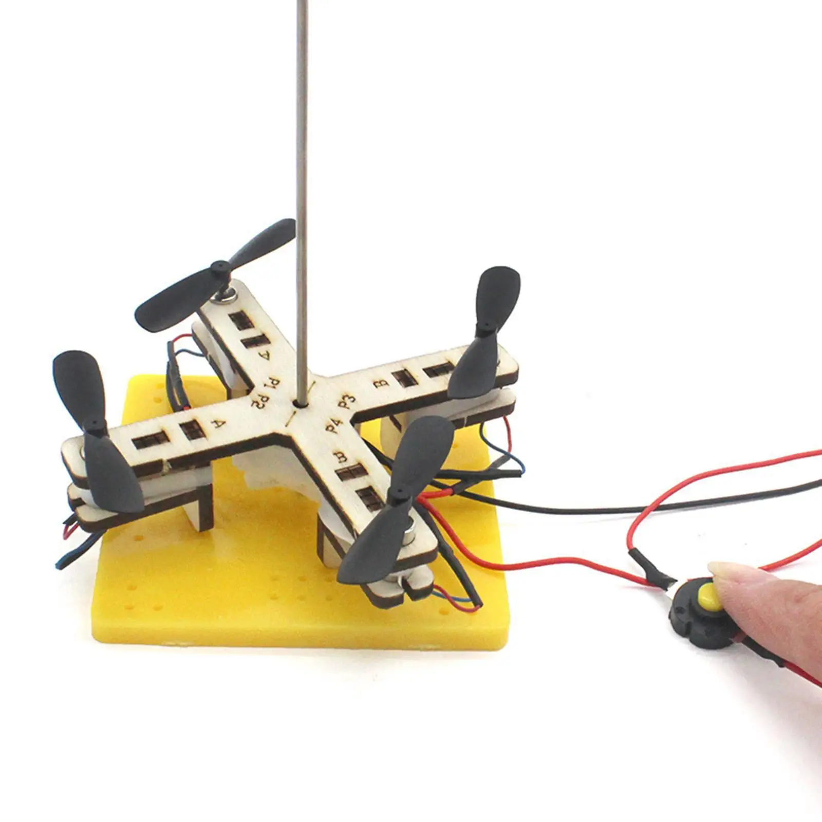 1 個 DIY ドローンモデル子供科学おもちゃ技術物理学教材 - Kids Toys Helicopter のレビューと価格