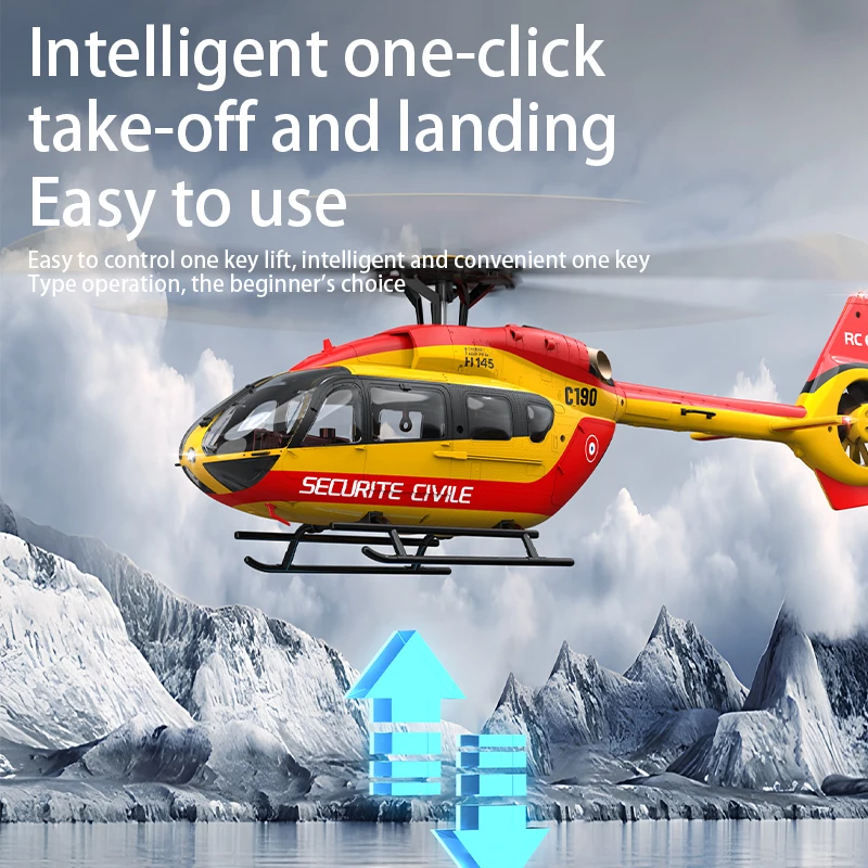 C190 RCヘリコプター 2.4G 6軸ジャイロスコープ  - Kids Toys Helicopter のレビューと価格