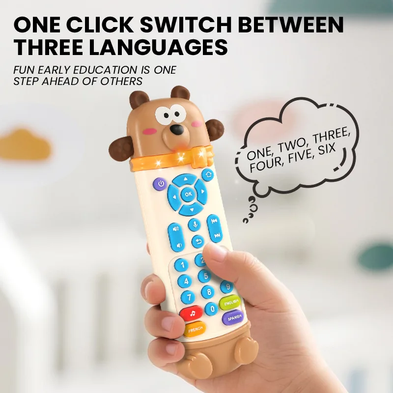 音楽と光付きの幼児用シミュレーションテレビリモコンおもちゃ、 - Kids Toys 2 Year Old のレビューと価格