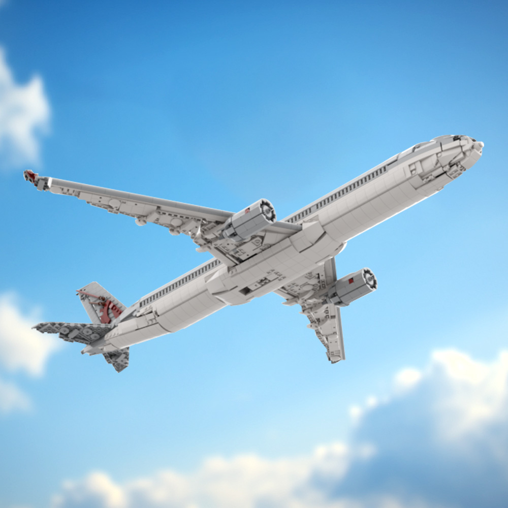 Gobricks MOC カタール航空エアバス A350-1 - Kids Toys Qatar のレビューと価格