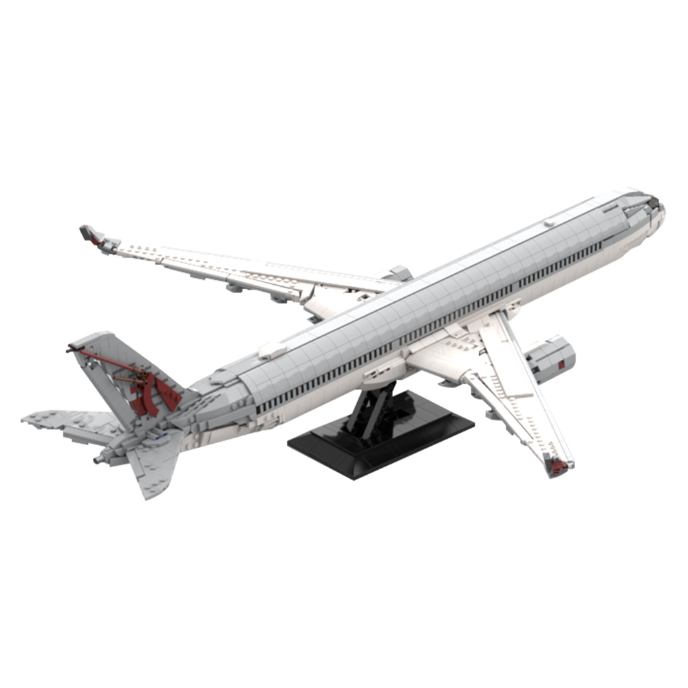 Gobricks MOC カタール航空エアバス A350-1 - Kids Toys Qatar のレビューと価格