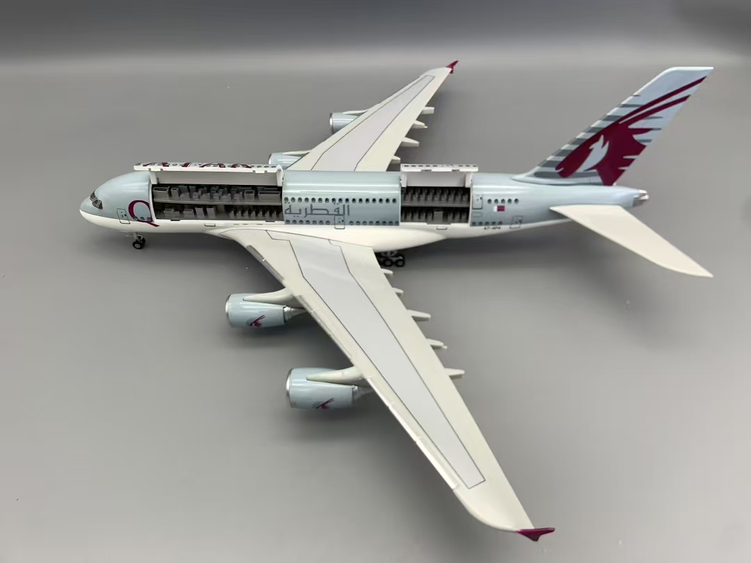 新型A380カタール航空模型飛行機18インチ大型模型飛行機キ - Kids Toys Qatar のレビューと価格