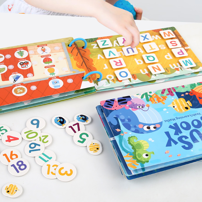 モンテッソーリ ベビービジーブック マイファーストクワイエッ - Kids Toys 2 Year Old のレビューと価格